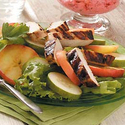 Grilled Chicken Cucumber Salad