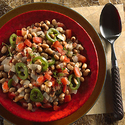 Black-Eyed Peas with Jalapeno and Tomatoes